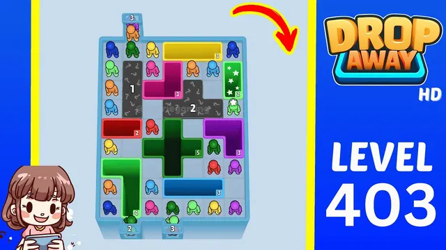 Drop Away Level 403 - Walkthrough and solution guide