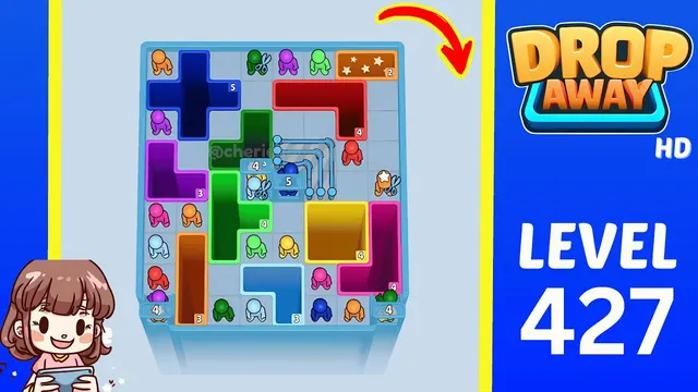 Drop Away Level 427 - Walkthrough and solution guide