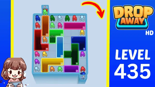 Drop Away Level 435 - Walkthrough and solution guide