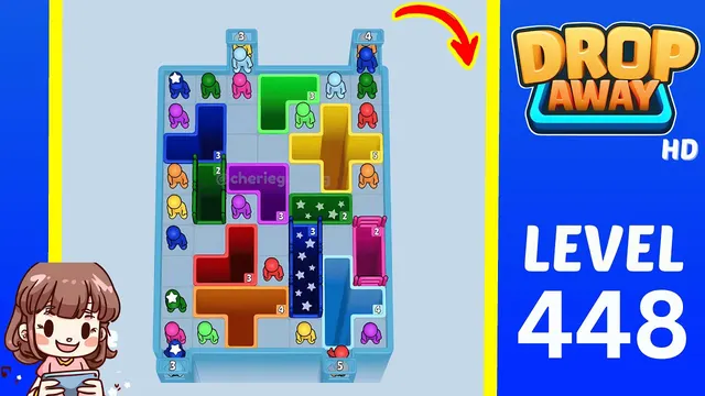 Drop Away Level 448 - Walkthrough and solution guide