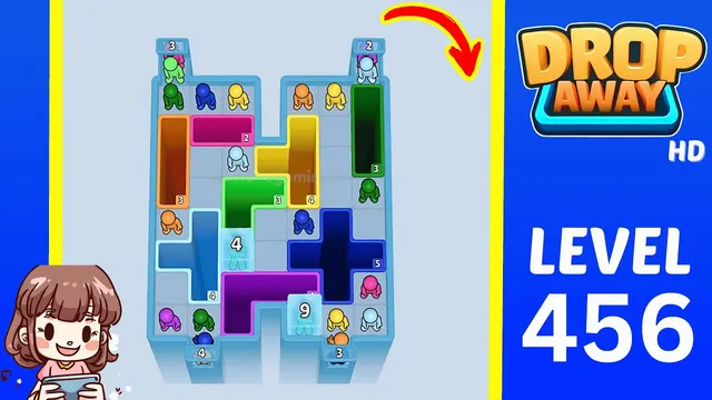 Drop Away Level 456 - Walkthrough and solution guide
