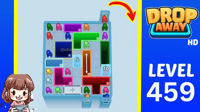 Drop Away Level 459 - Walkthrough and solution guide