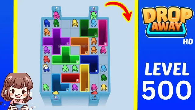 Drop Away Level 500 - Walkthrough and solution guide