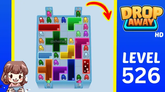 Drop Away Level 526 - Walkthrough and solution guide