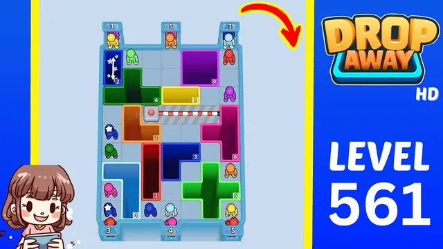 Drop Away Level 561 - Walkthrough and solution guide