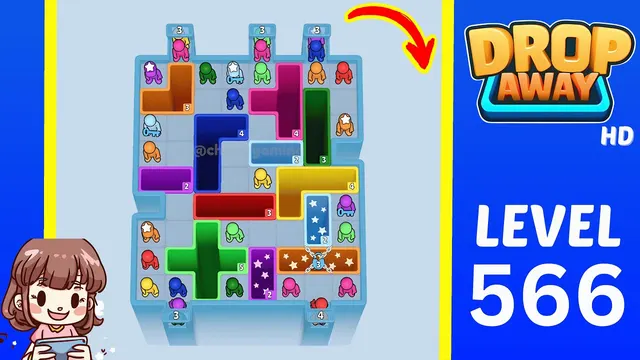 Drop Away Level 566 - Walkthrough and solution guide