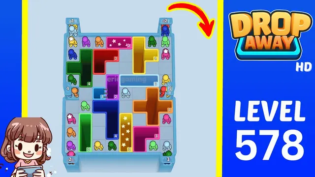 Drop Away Level 578 - Walkthrough and solution guide