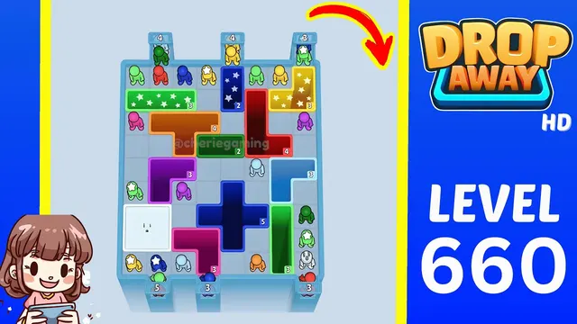 Drop Away Level 660 - Walkthrough and solution guide