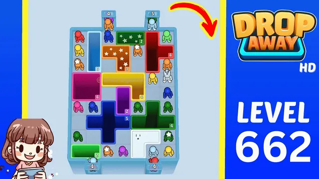 Drop Away Level 662 - Walkthrough and solution guide