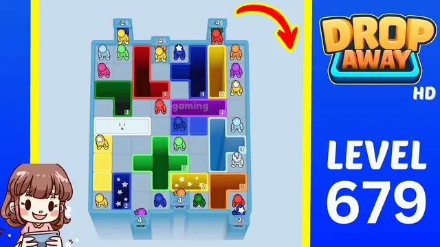 Drop Away Level 679 - Walkthrough and solution guide