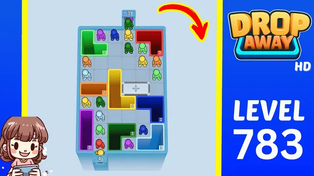 Drop Away Level 783 - Walkthrough and solution guide