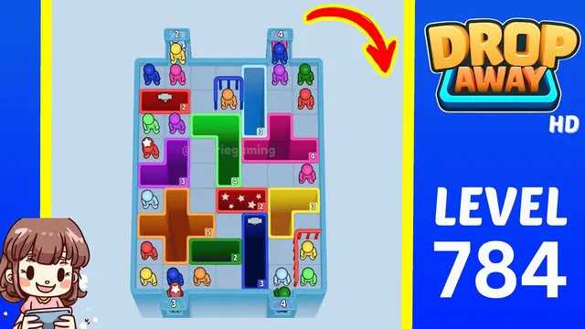 Drop Away Level 784 - Walkthrough and solution guide