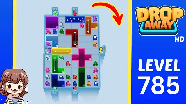 Drop Away Level 785 - Walkthrough and solution guide