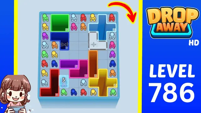 Drop Away Level 786 - Walkthrough and solution guide