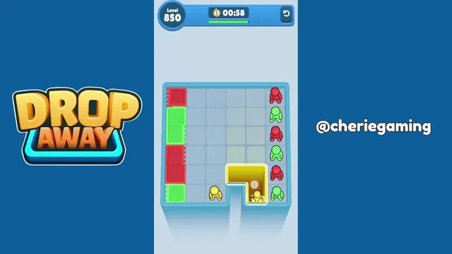 Drop Away Level 850 - Walkthrough and solution guide